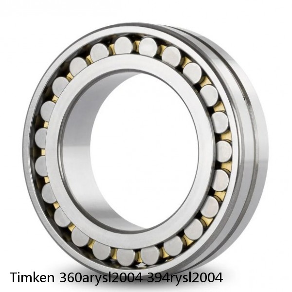360arysl2004 394rysl2004 Timken Cylindrical Roller Radial Bearing