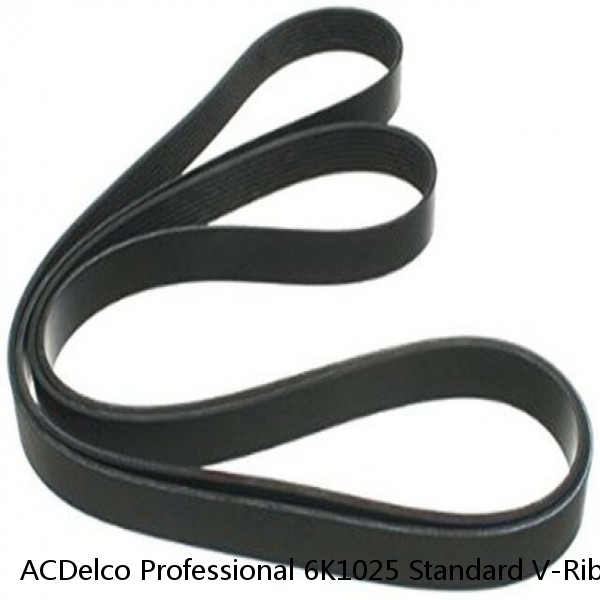 ACDelco Professional 6K1025 Standard V-Ribbed Serpentine Belt