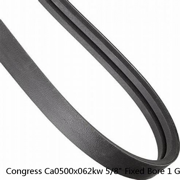 Congress Ca0500x062kw 5/8" Fixed Bore 1 Groove Standard V-Belt Pulley 5.00 In Od