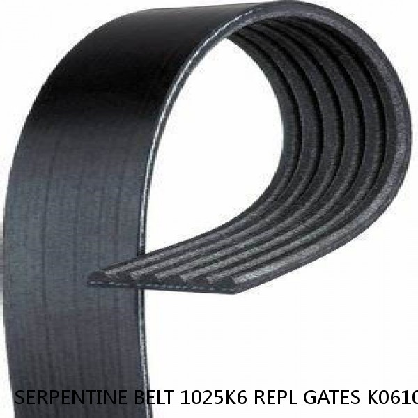 SERPENTINE BELT 1025K6 REPL GATES K061025 - 5061025 - 2005 FORD F150 4.6L w A/C #1 image