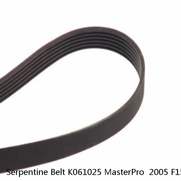 Serpentine Belt K061025 MasterPro  2005 F150 5.4 13/16"x103" OC #1 image