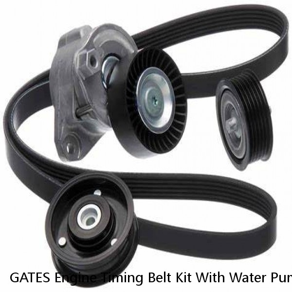 GATES Engine Timing Belt Kit With Water Pump for 1999-2004NissanFrontier V6-3.3L #1 image